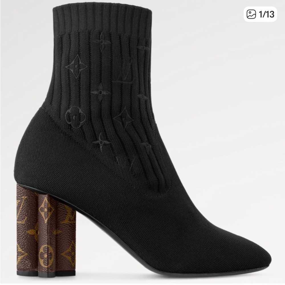 Louis Vuitton Silhouette Ankle Boot 1A855A